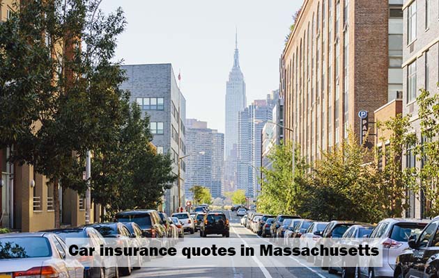 Car insurance quotes in Massachusetts