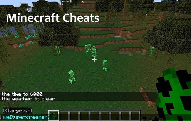 Minecraft Cheats - How to use Minecraft Commands