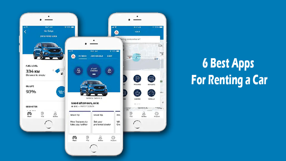 Apps for Renting a Car - 6 Best Car Renting App