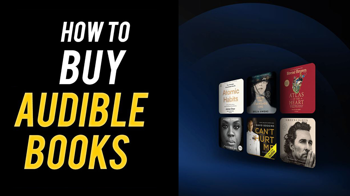 How to Buy Books On Audible