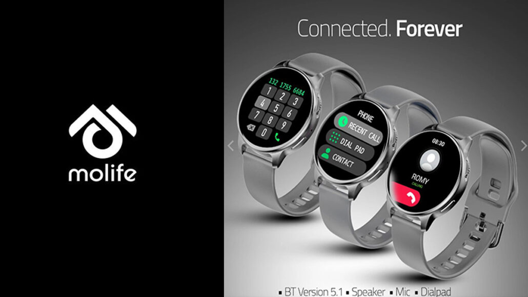 Molife Sense 520 - BT Calling Smartwatch