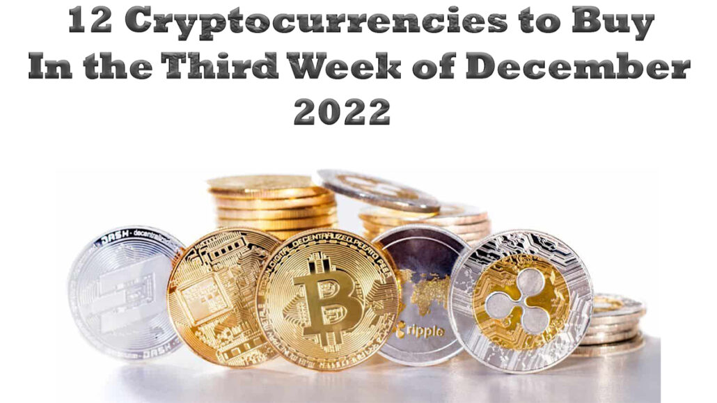 12 Cryptocurrencies to Buy in the Third Week of December 2022