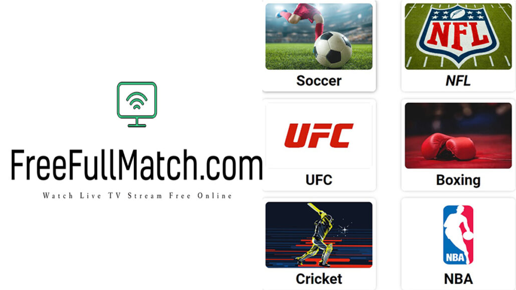 FreeFullMatch.com - Stream Live Soccer, Cricket, NBA, and More