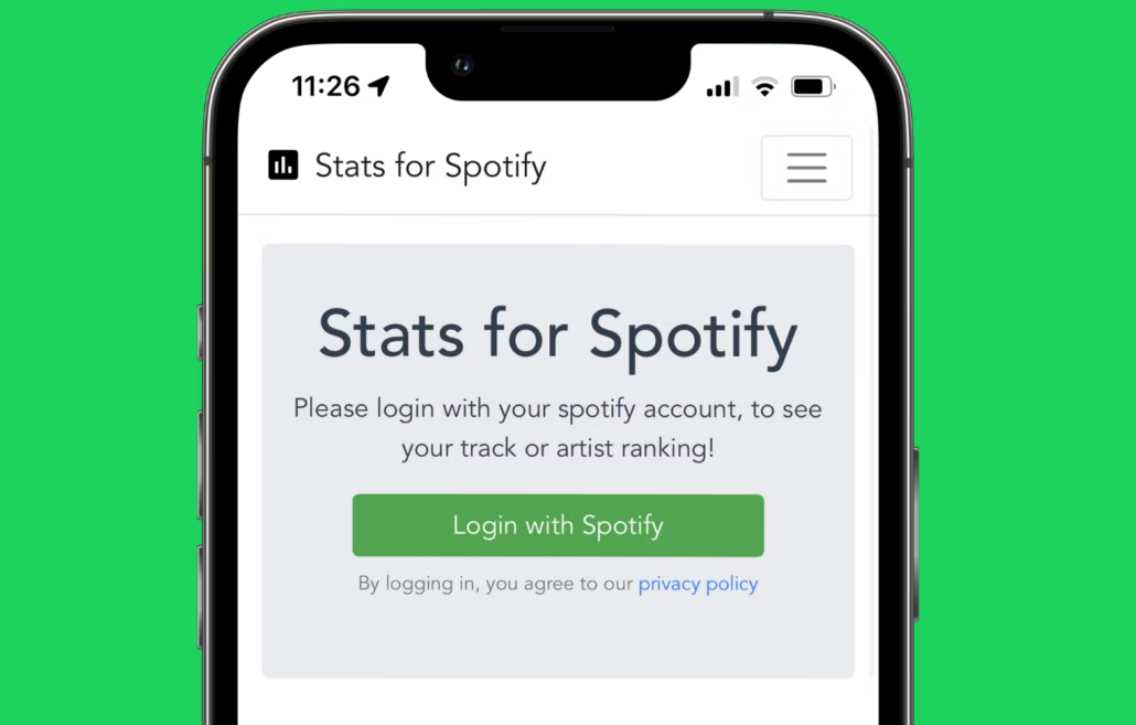 Statsforspotify - View Your Personal Spotify Statistics