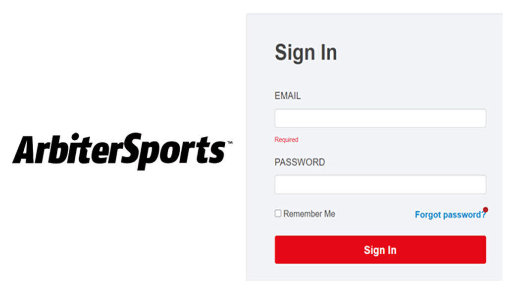 How to Login to Your ArbiterSports Account