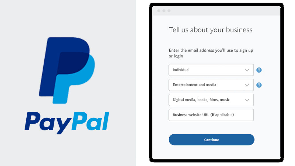 PayPal Account Sign Up - Create PayPal Account