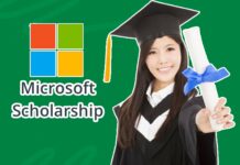 MICROSOFT SCHOLARSHIP – APPLY NOW MICROSOFT SCHOLARSHIP - APPLY NOW
